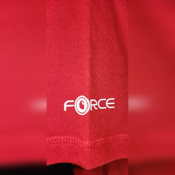 Carhartt Force Relaxed Fit Men's Midweight Red T-Shirt W Pocket - Picture 6 of 6